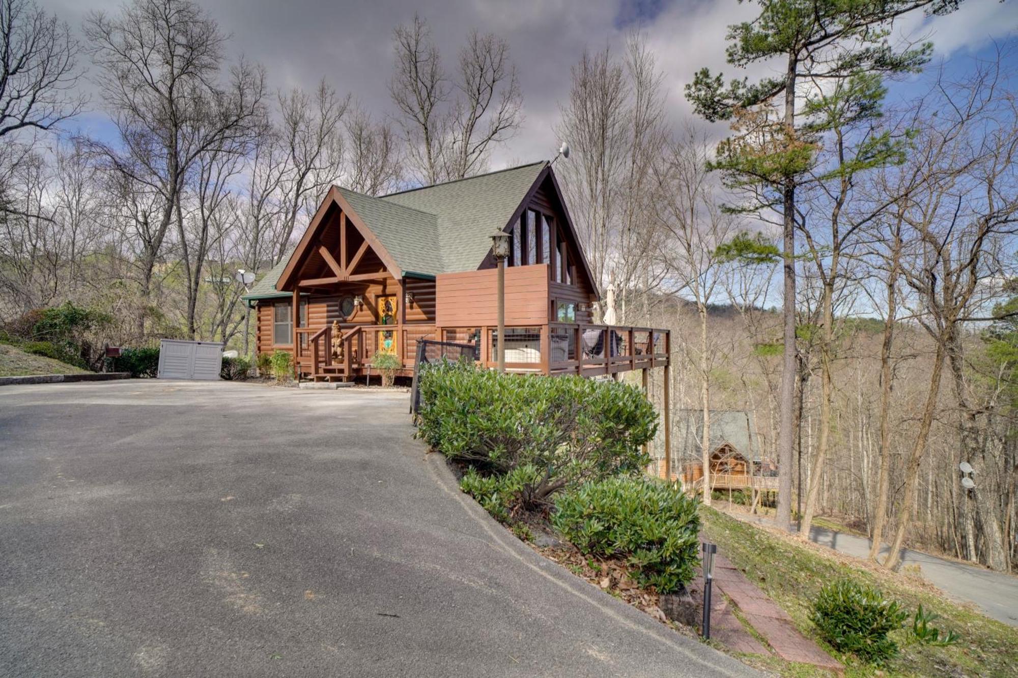 Hatcher Mtn Retreat Sevierville Cabin With Hot Tub! Exterior photo